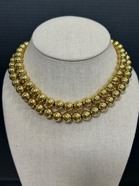 Vintage Napier Gold-Tone Long Single Strand Necklace - Women Jewelry